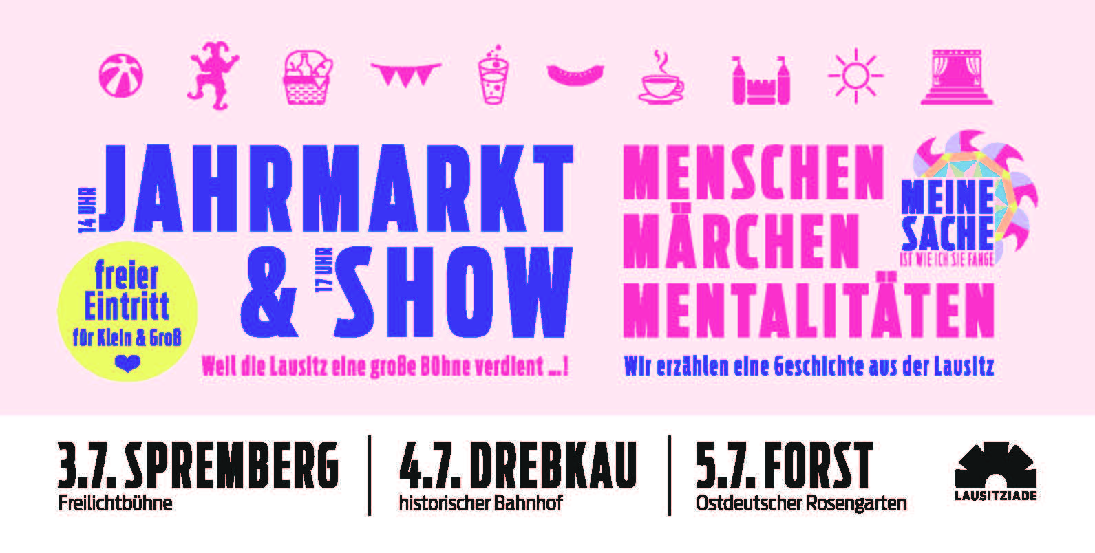 Du betrachtest gerade Familienfest: Jahrmarkt & Show – Menschen, Märchen, Mentalitäten