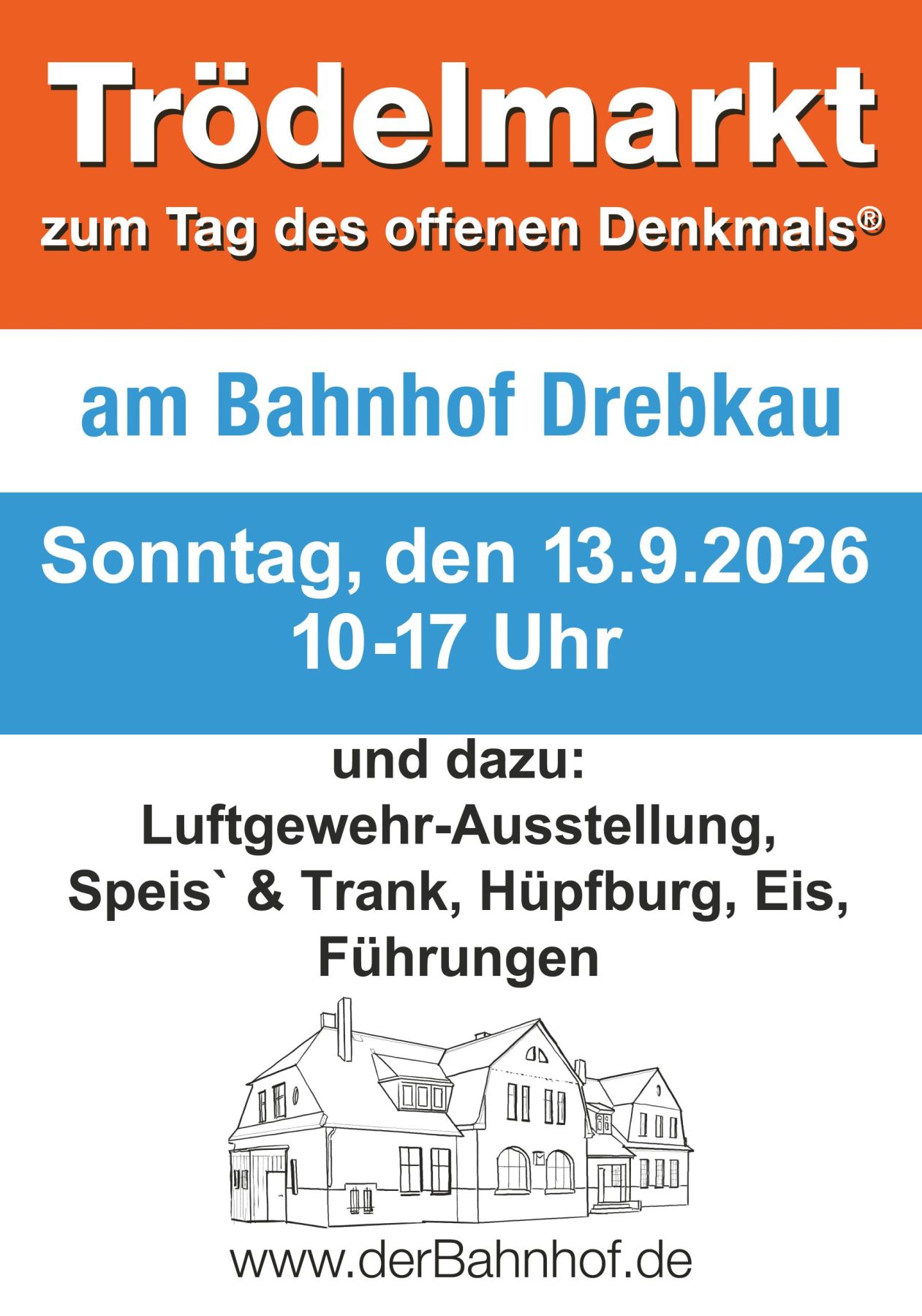 Du betrachtest gerade Trödelmarkt & Luftgewehr-Ausstellung am Tag des offenen Denkmals 2026